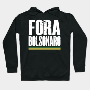 Fora Bolsonaro, Camiseta, Bozo, Golpista, Genocida Hoodie